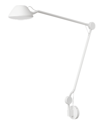 AQ01 væglampe, hvid
